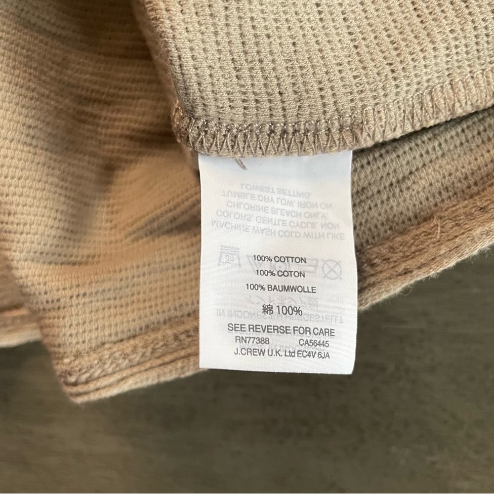 Madewell Tan Taupe Knot Front Tie Ribbed Tank Top XXS - Picture 5 of 7